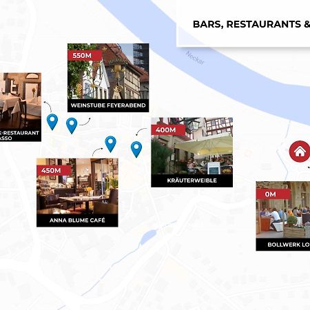 Wohnung In Top-Lage - Direkt Am Bahnhof Bad Wimpfen Ngoại thất bức ảnh