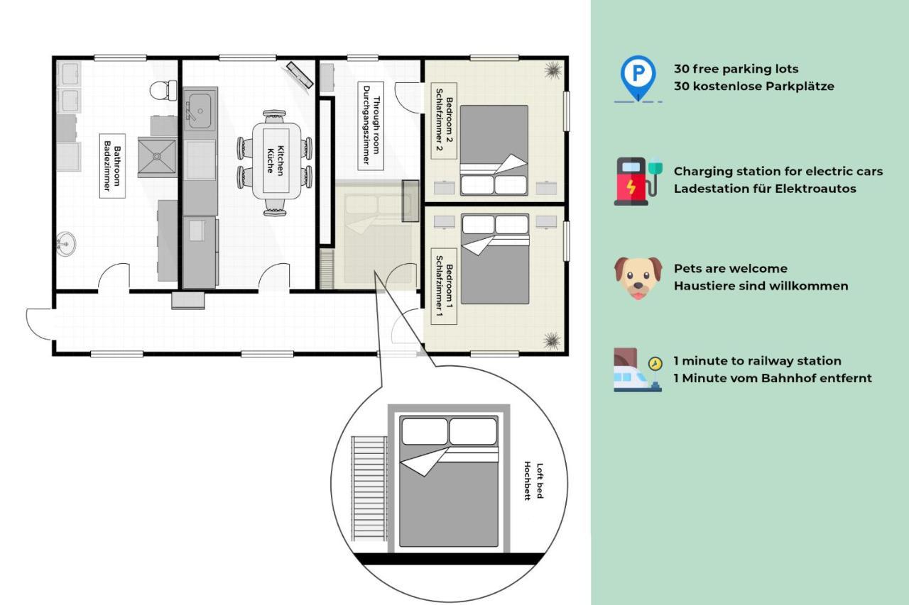 Wohnung In Top-Lage - Direkt Am Bahnhof Bad Wimpfen Ngoại thất bức ảnh